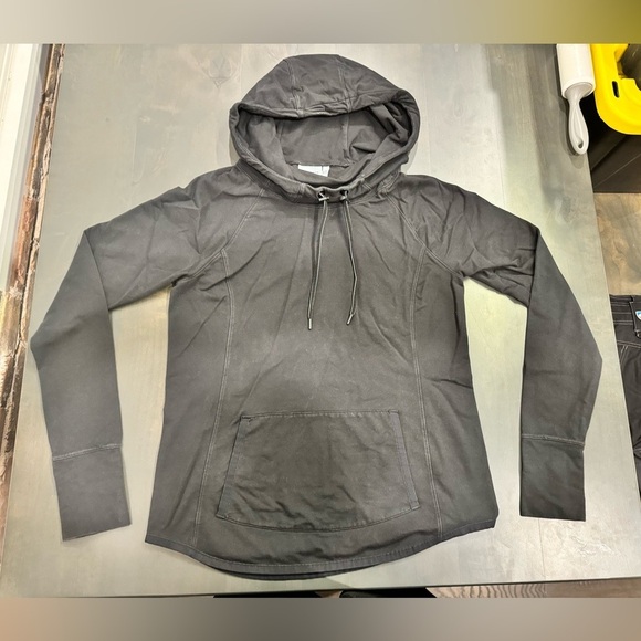 Athleta Black Sentry Hoodie Size Medium - Picture 1 of 4